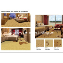 Machine Woven Wilton Wall to Wall Hotel Carpets